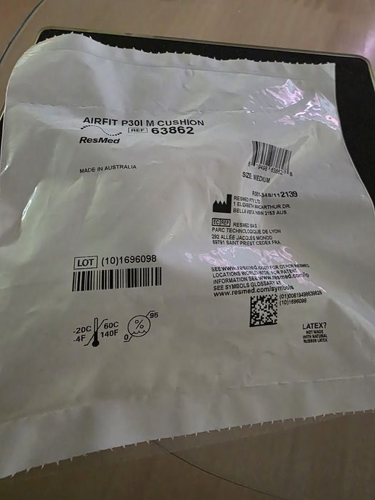 Силиконова възглавничка за маска Resmed P30i  М и L