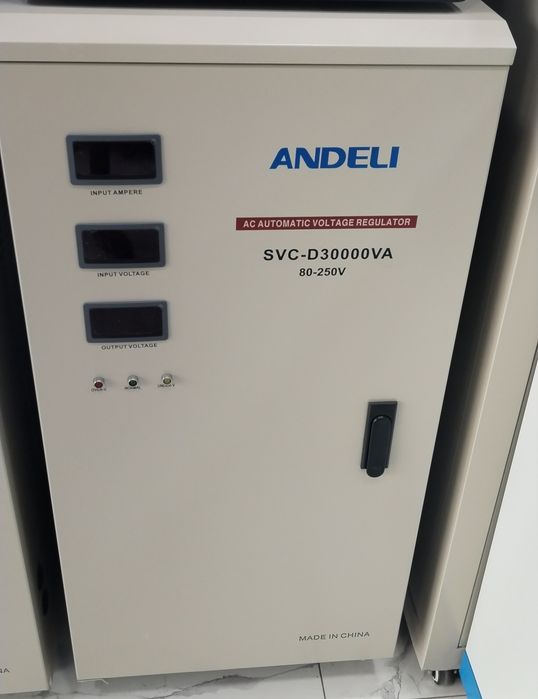 Stabilizator Andeli 30 kva 80-250v  510y.e.