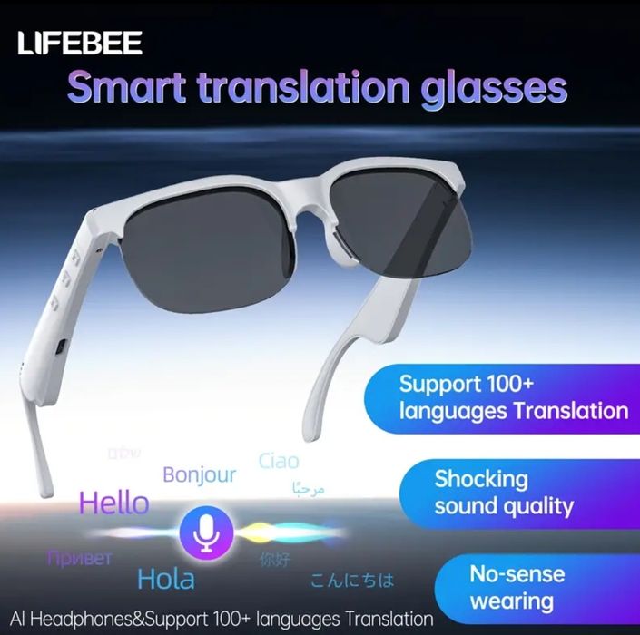 Продам блютуз-наушник и смарт-очки