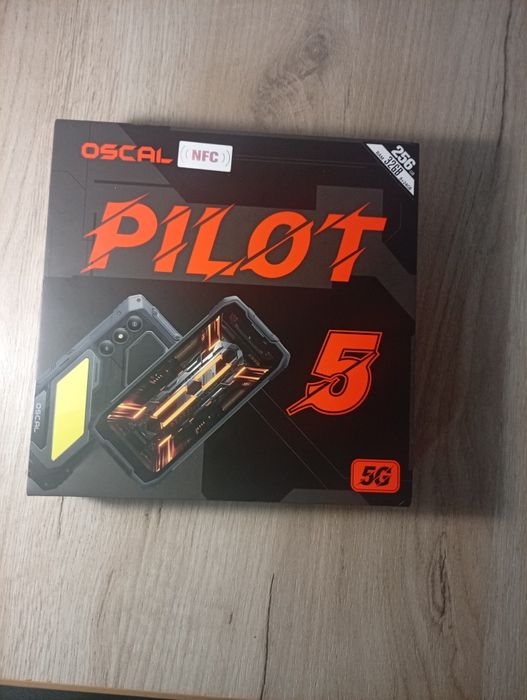 Telefon Rezistent Oscal Pilot 5 5G – 256GB, 32GB RAM, Baterie uriașă 15000mAh, NOU