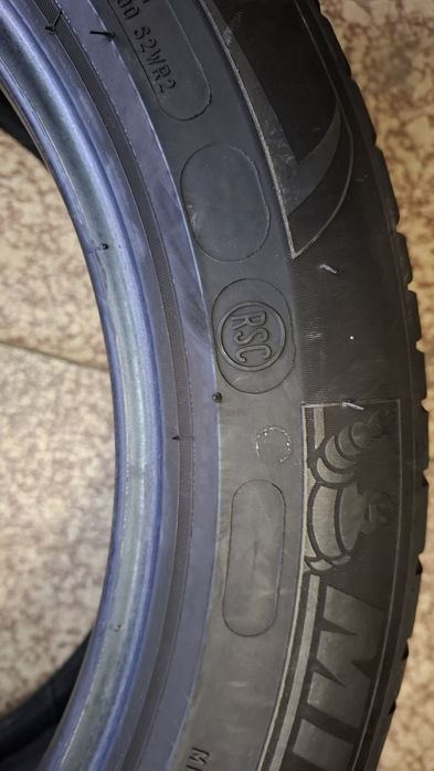 4бр летни гуми Michelin 205 55 17 runflat