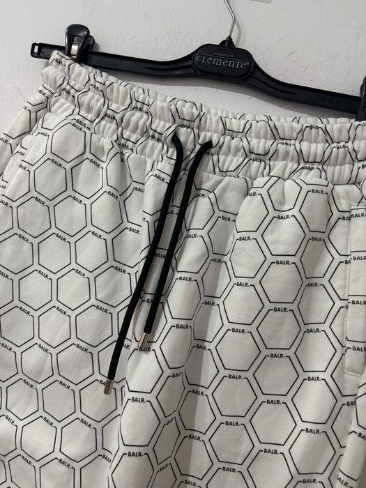 Pantaloni trening Balr. albi M - nou fara eticheta