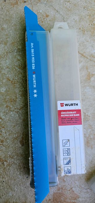 Lame fierăstrău sabie metal wurth