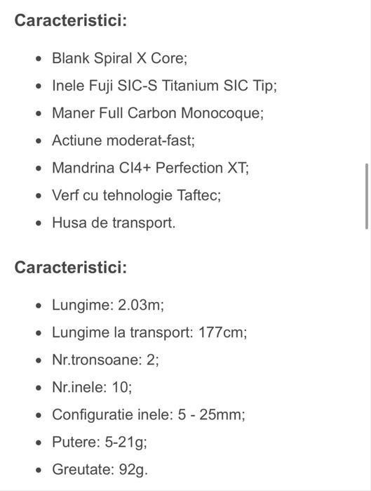 Lanseta Shimano Poison Adrena 5-21g