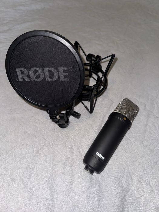 Kit studio microfon,placa audio,casti