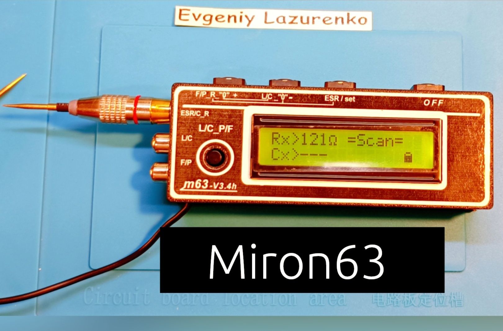 МУЛЬТИМЕТР ESR-МЕТР ESR02PRO LCR ZOTEK