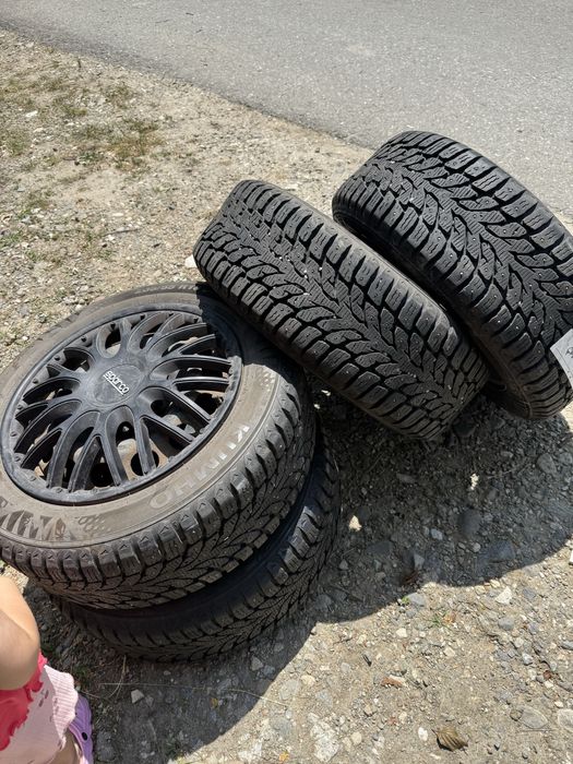 Jante aliaj si tabla 5x112 de vara si iarna 205/55/16