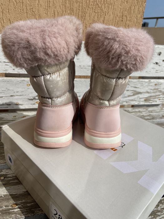 Топли зимни детски ботуши за момиче, 28 номер