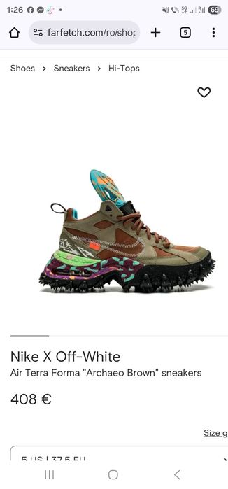 Nike & Off-White, EU 38