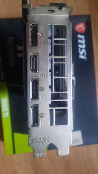 MSI GTX 1660ti  6gb gddr6 192 bit Ventus XS OC