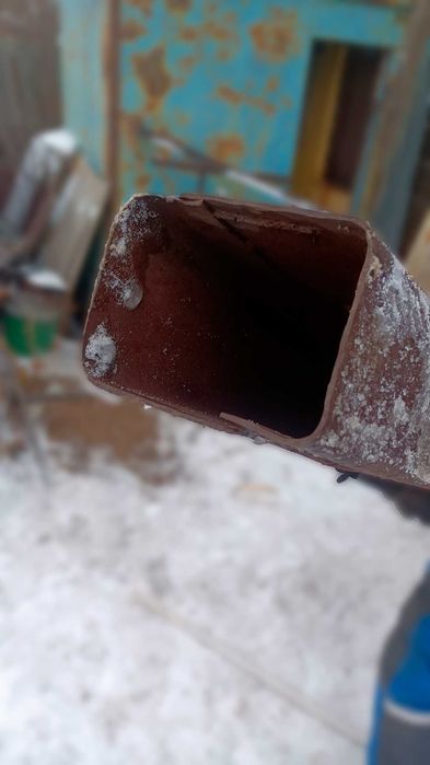 Труба печная толстостенная