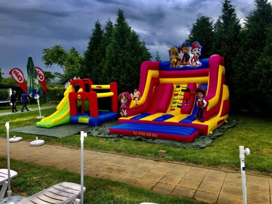 Tobogane gonflabile pt interior