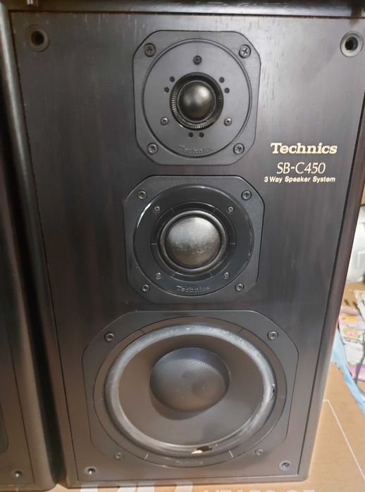 Technics 3 Way Speaker System 200/100W 6 Ohm