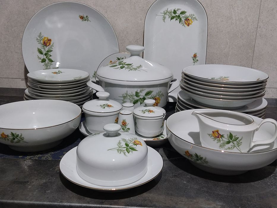 Столовый сервиз Kahla Розы.ГДР