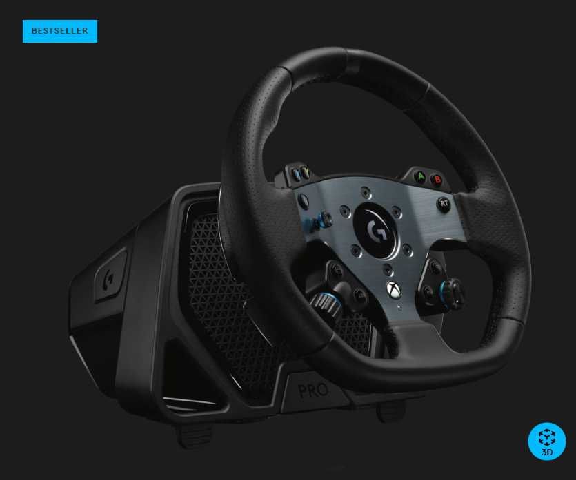 Volan de curse + pedale Logitech G PRO sim racing XBOX si PC Cluj ...