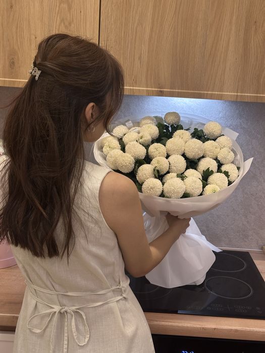 Цветы (полученные час назад)