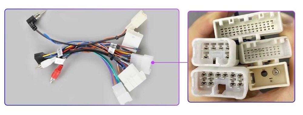 Мултимедия 9″ за Toyota Corolla Verso II AR10 навигация CARPLAY