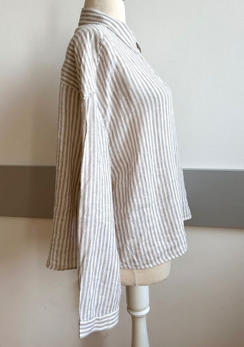 Massimo Dutti ленена елегантна туника