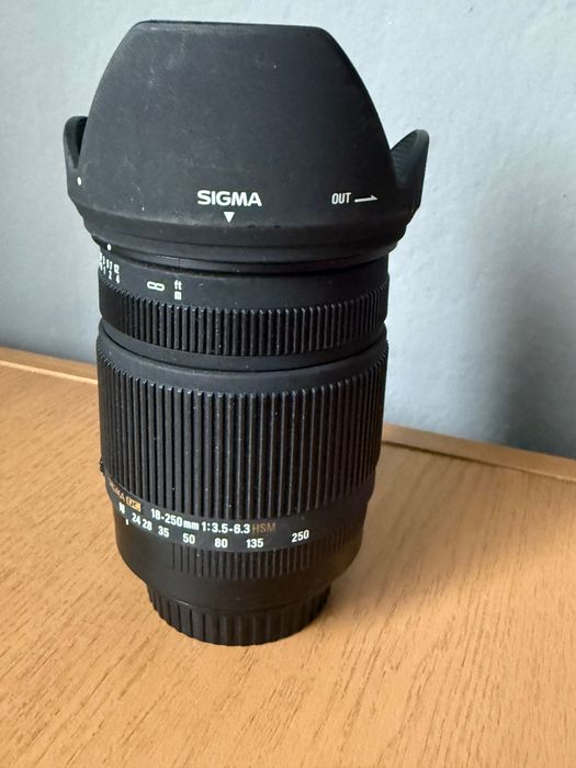 Обектив Sigma 18-250mm за Canon