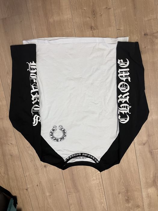 Black & White Long Sleeve – Streetwear – Graphic Print