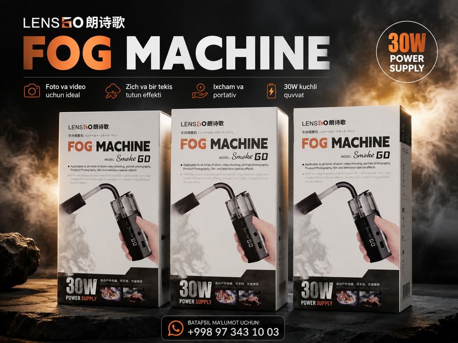Lens Go Fog machine Smoke Go 30w