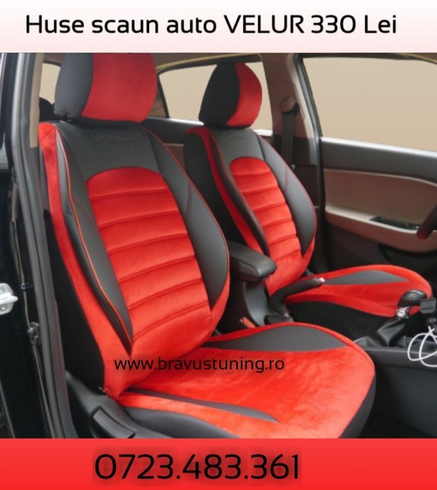 Huse scaun auto VELUR Audi,Bmw,Opel,Skoda,Passat,Logan