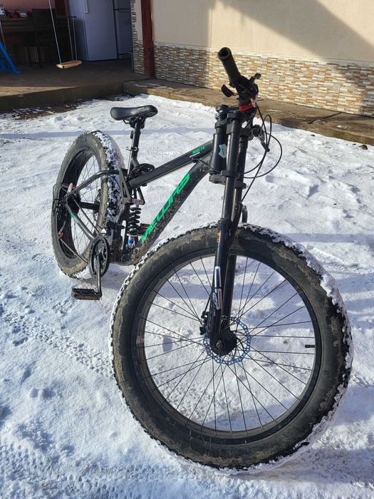 VÂND Bicicleta MTB Fat Bike Full Suspension  roata 26 inch