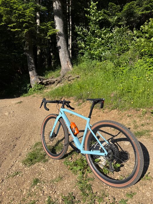Bicicleta gravel Specialized Diverge Expert cu upgrade