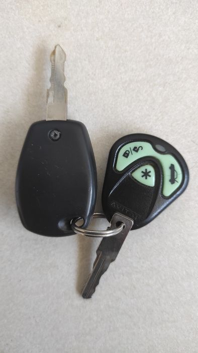 Cheie auto + telecomandă Dacia Logan Sandero Renault Clio Opel Nissan