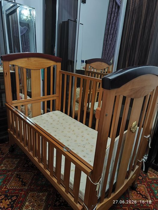 Детская кровать от 0-7 лет.
