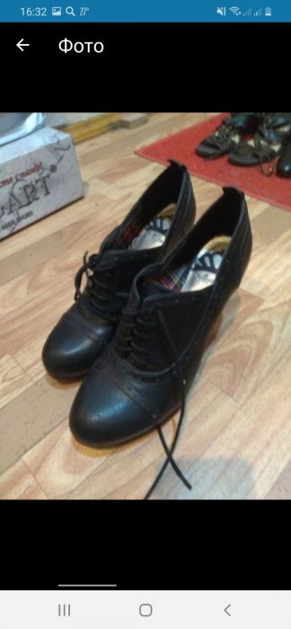 Продам демисезоеные туфли-ботинки
