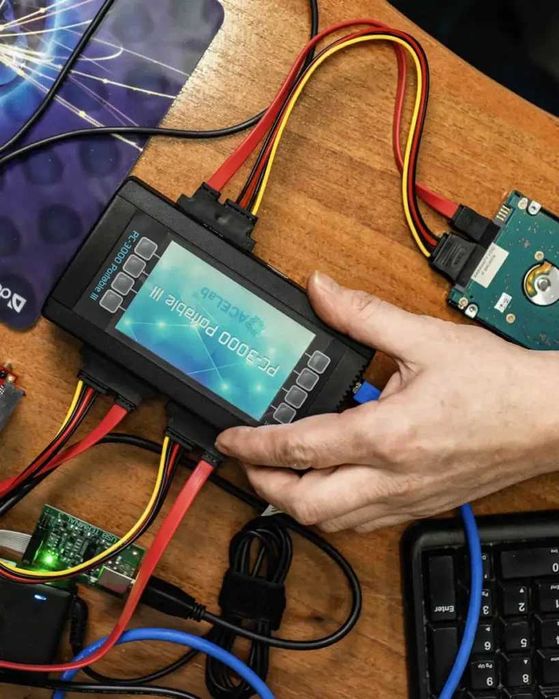 Восстановление информации HDD, SSD, NVMe M2.