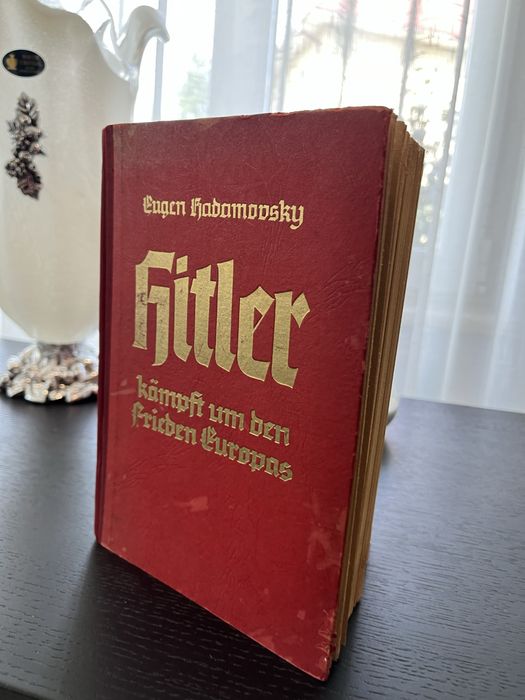 Hitler Luptă Pentru Pace in Europa Carte in Germană 1936 Antebelic WW2