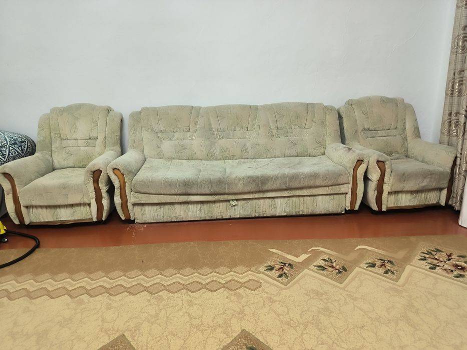 Диван креслосымен