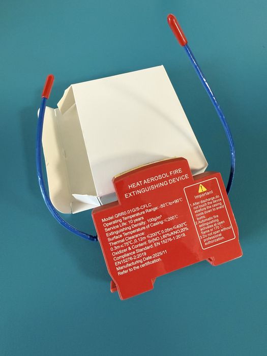 Siguranta stins incendiu cu aerosoli.