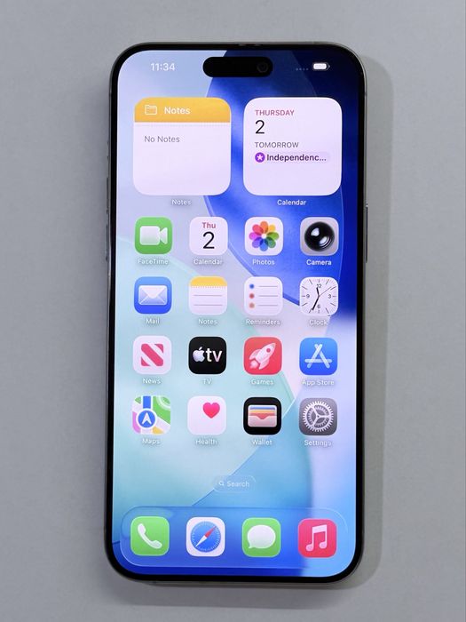 iPhone 15 ProMax Titanium 93% battery