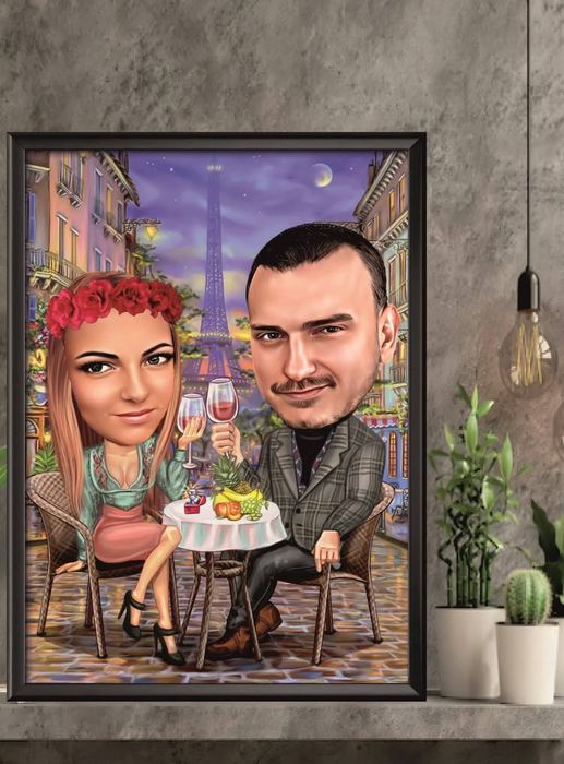 Карикатури за двойки за Свети Валентин