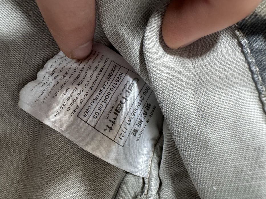 carhartt hooded carson pulover jacket camo camuflaj