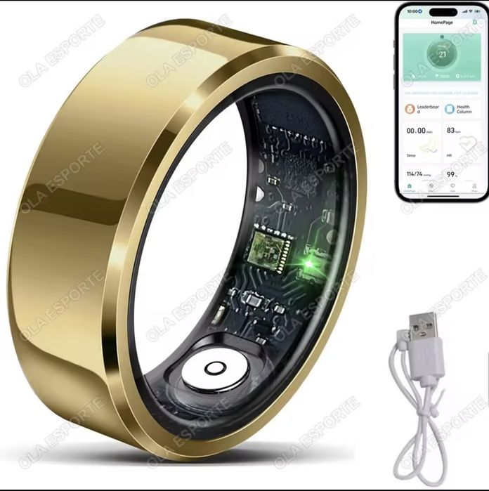 Health Smart Ring, Смарт Пръстен,  контрол над здраве, спорт и сън.