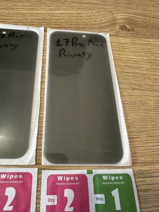 Vand Folie Sticla Iphone 17, 17 Pro, 17 Air, 17 Pro Max