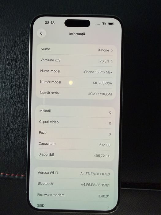 Iphone 15 pro max 512 GB