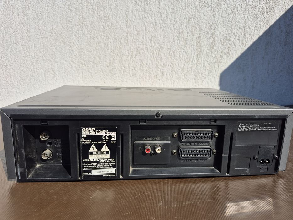 Vand Video Marca Aiwa model HV-FX4800Z,Recorder Made in Japan