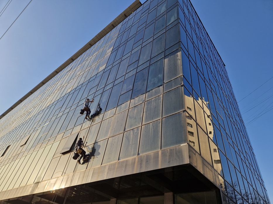 Мойка фасадов, домов и офисов