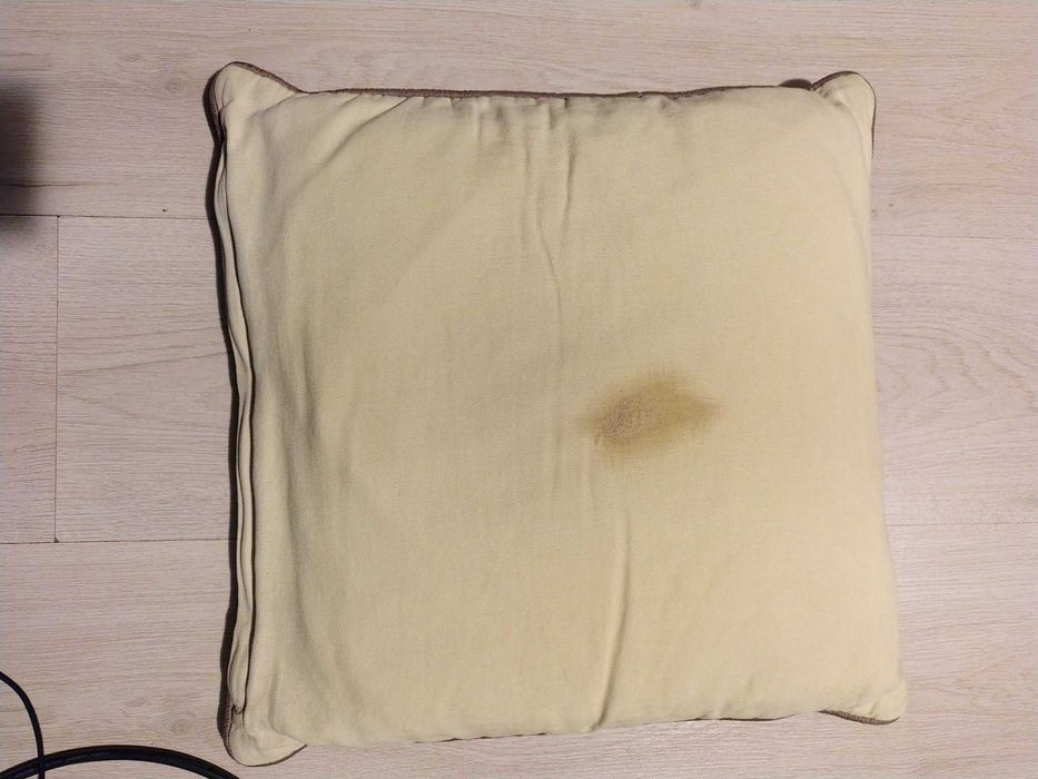 Husa Perna Inima din Bumbac Embroidery Heart Cushion Cover 43x43