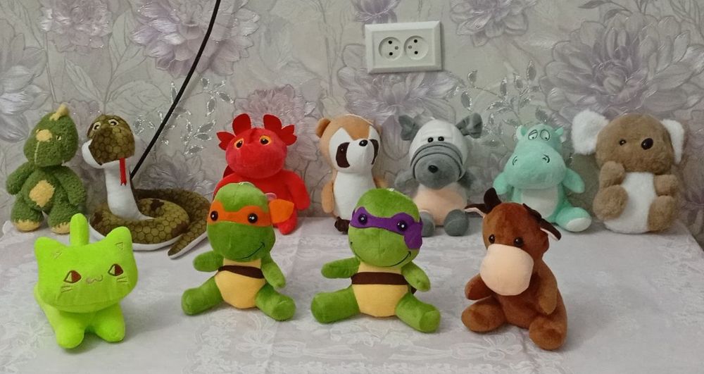 Красивые Мягкие игрушки , новые