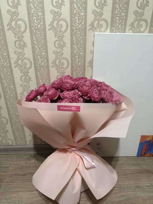 Букет Пионовидных роз от Romantic