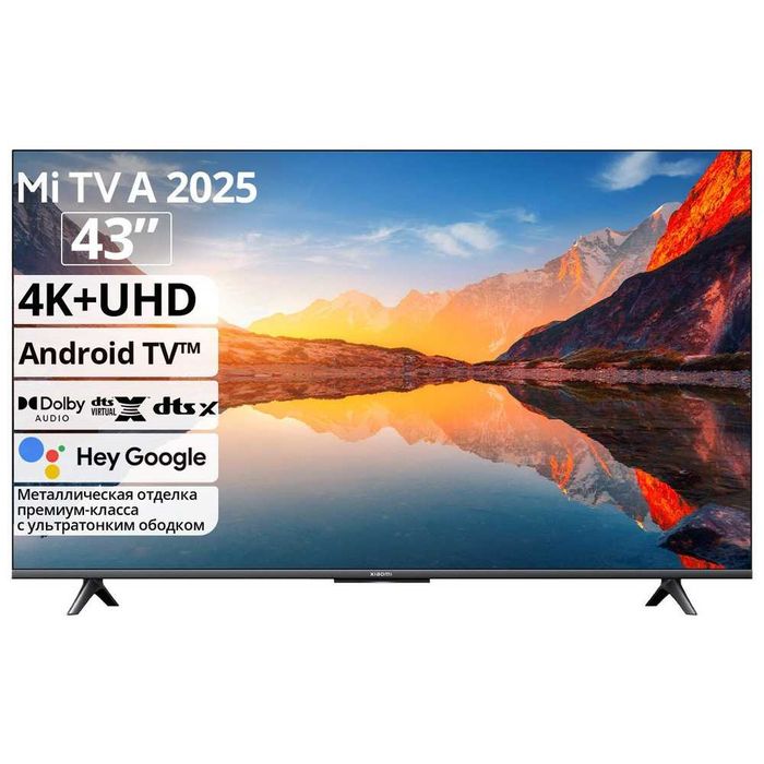 Телевизор Xiaomi 43* ULTRA HD* TV A2025* + имеются бесплатные каналы