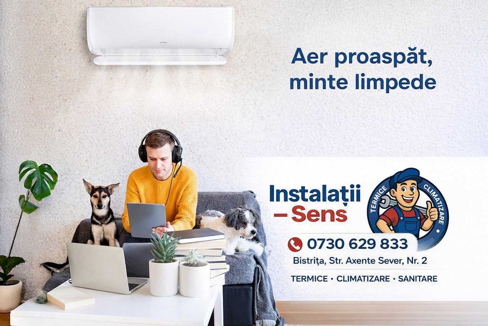 Aer Condiționat Bistrița | Montaj Inclus | Yamato • Gree • Daikin • Panasonic • HAVA • MIDEA