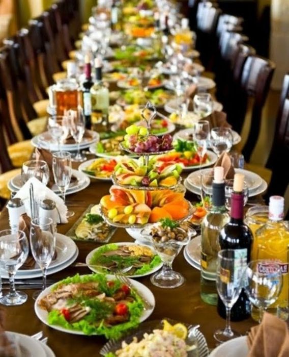 Услуги  повара :