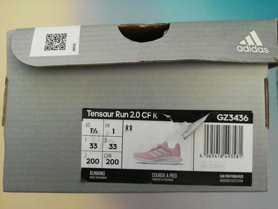 Маратонки ADIDAS Обувки Tensaur Run, размер 33